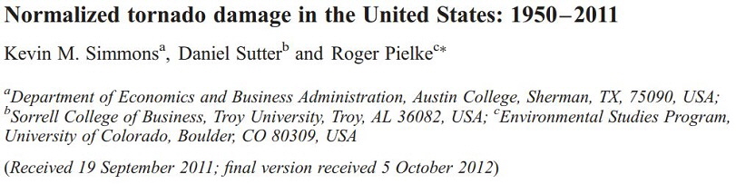 EnvironmentalHazards_SimmonsSutterPielke_NormalizedTornadoDamageInTheUnitedStates_1950-2011_2012.31_Quellenangabe